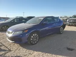 Salvage cars for sale at Andrews, TX auction: 2014 Honda Accord LX-S