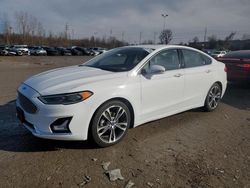 Ford Fusion Titanium salvage cars for sale: 2019 Ford Fusion Titanium