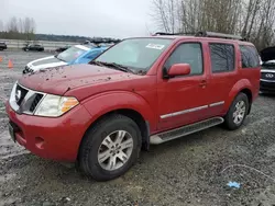 Nissan salvage cars for sale: 2011 Nissan Pathfinder S