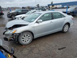 Toyota Camry Hybrid salvage cars for sale: 2007 Toyota Camry Hybrid