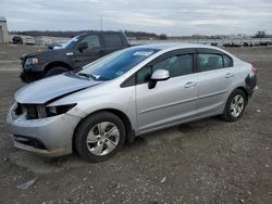 Salvage cars for sale at Earlington, KY auction: 2013 Honda Civic LX