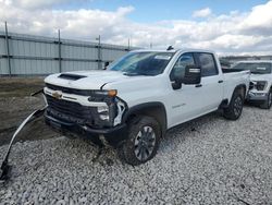 Salvage cars for sale at Cahokia Heights, IL auction: 2024 Chevrolet Silverado K2500 Custom