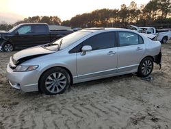 Salvage cars for sale at Seaford, DE auction: 2009 Honda Civic EX