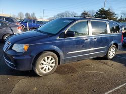 Salvage cars for sale at Moraine, OH auction: 2015 Chrysler Town & Country Touring