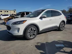 Salvage cars for sale at Wilmer, TX auction: 2020 Ford Escape SEL