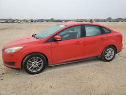 Salvage cars for sale at San Antonio, TX auction: 2016 Ford Focus SE