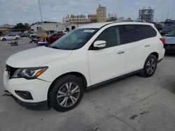 Nissan salvage cars for sale: 2018 Nissan Pathfinder S