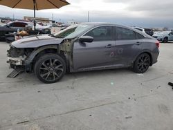 Salvage cars for sale at Grand Prairie, TX auction: 2019 Honda Civic Sport