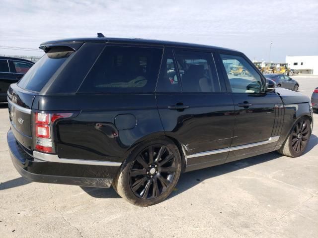 2016 Land Rover Range Rover Supercharged