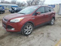 Salvage cars for sale at Wichita, KS auction: 2014 Ford Escape Titanium