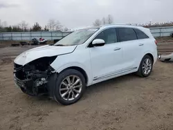 Salvage cars for sale at Columbia Station, OH auction: 2017 KIA Sorento SX