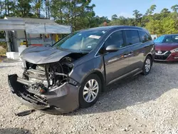 Salvage cars for sale at Houston, TX auction: 2016 Honda Odyssey SE