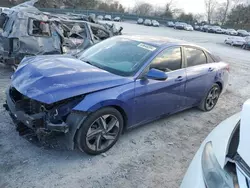 Hyundai Vehiculos salvage en venta: 2021 Hyundai Elantra SEL