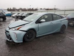 Salvage cars for sale at Pennsburg, PA auction: 2019 Toyota Prius