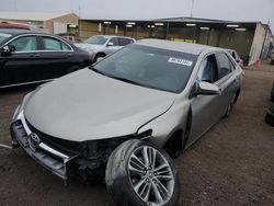 Salvage cars for sale at Brighton, CO auction: 2015 Toyota Camry LE