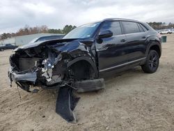 Salvage cars for sale at Hampton, VA auction: 2021 Volkswagen Atlas Cross Sport SE