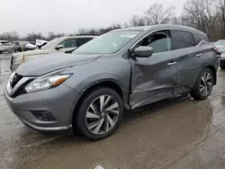 Vehiculos salvage en venta de Copart Ellwood City, PA: 2017 Nissan Murano S