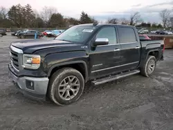 Salvage cars for sale at Madisonville, TN auction: 2015 GMC Sierra K1500 SLT