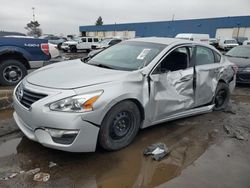 Salvage cars for sale at Woodhaven, MI auction: 2014 Nissan Altima 2.5