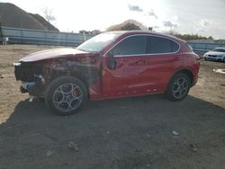 Salvage cars for sale at Brookhaven, NY auction: 2018 Alfa Romeo Stelvio TI