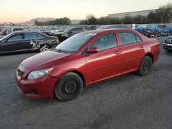 Salvage cars for sale at Las Vegas, NV auction: 2009 Toyota Corolla Base