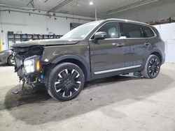 Salvage cars for sale at Candia, NH auction: 2023 KIA Telluride SX