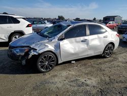 Toyota Corolla salvage cars for sale: 2015 Toyota Corolla L