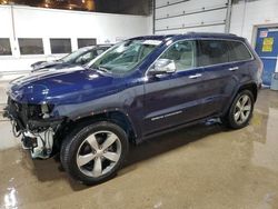 Jeep salvage cars for sale: 2014 Jeep Grand Cherokee Overland