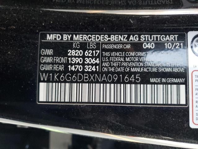 2022 Mercedes-Benz S 500 4matic