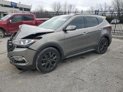 Salvage cars for sale at Lexington, KY auction: 2018 Hyundai Santa FE Sport