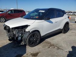 Salvage cars for sale at Grand Prairie, TX auction: 2021 Nissan Kicks SR