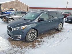 Salvage cars for sale at Rapid City, SD auction: 2015 KIA Sedona SXL