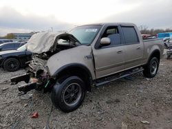 Salvage cars for sale at Louisville, KY auction: 2001 Ford F150 Supercrew