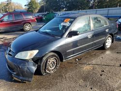 Honda salvage cars for sale: 2005 Honda Civic DX VP