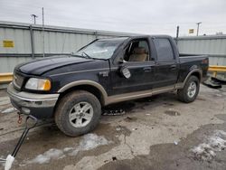 Salvage cars for sale at Dyer, IN auction: 2002 Ford F150 Supercrew