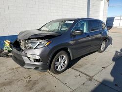 Salvage cars for sale at Farr West, UT auction: 2018 Honda Pilot LX