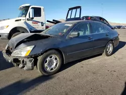 Salvage cars for sale at North Las Vegas, NV auction: 2007 Honda Accord SE