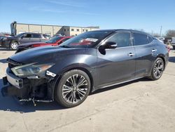 Salvage cars for sale at Wilmer, TX auction: 2017 Nissan Maxima 3.5S