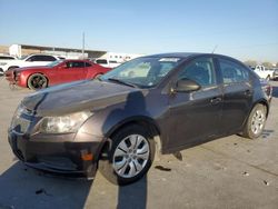 Salvage cars for sale from Copart Grand Prairie, TX: 2014 Chevrolet Cruze LS