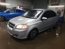 Salvage cars for sale at Elgin, IL auction: 2008 Chevrolet Aveo Base