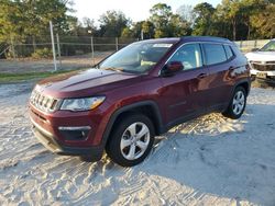 Salvage cars for sale at Fort Pierce, FL auction: 2021 Jeep Compass Latitude