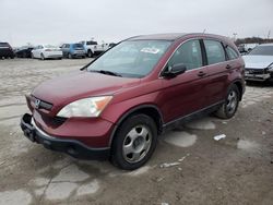 Salvage cars for sale at Indianapolis, IN auction: 2007 Honda CR-V LX