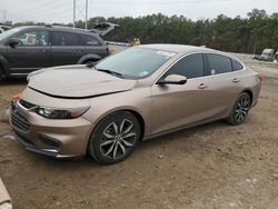 Salvage cars for sale at Greenwell Springs, LA auction: 2018 Chevrolet Malibu LT