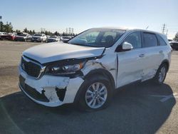 KIA salvage cars for sale: 2020 KIA Sorento L