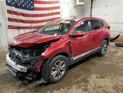 Salvage cars for sale at Lyman, ME auction: 2022 Honda CR-V EX