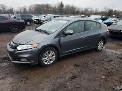 Honda Insight salvage cars for sale: 2012 Honda Insight EX