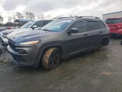 Salvage cars for sale at Spartanburg, SC auction: 2017 Jeep Cherokee Sport