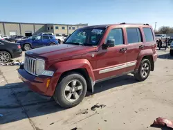 Jeep Liberty salvage cars for sale: 2008 Jeep Liberty Sport