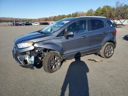 Salvage cars for sale at Brookhaven, NY auction: 2018 Ford Ecosport Titanium