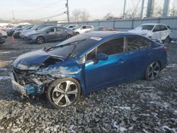 Salvage cars for sale at Windsor, NJ auction: 2015 Honda Civic SI